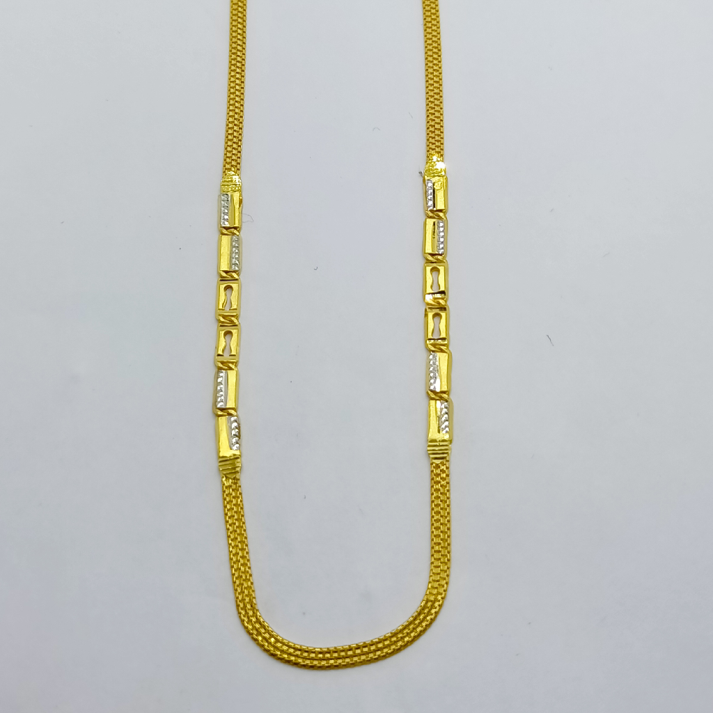 22k bold gold design chain