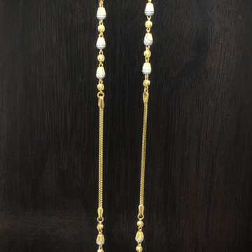 916 gold fancy ball chain by Suvidhi Ornaments