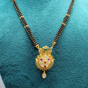 916 Gold Antique Mangalsutra by Suvidhi Ornaments