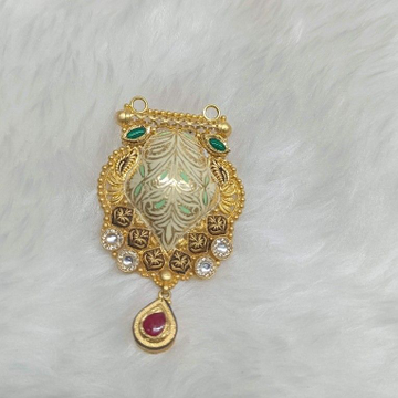 916 gold antique mangalsutra pendants by Suvidhi Ornaments