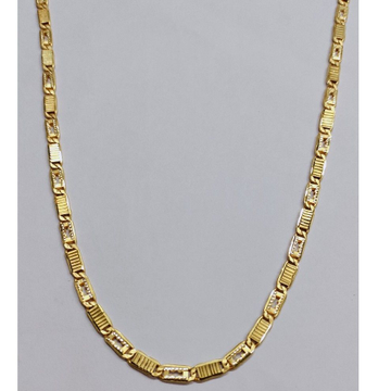 916 Hollow navabi Chain by Suvidhi Ornaments
