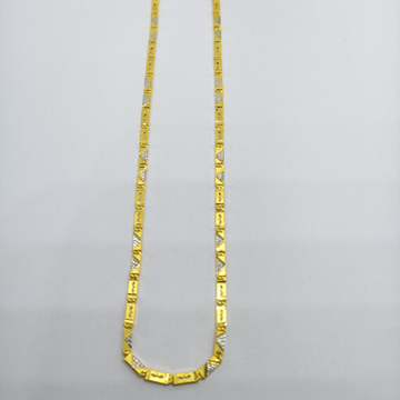 916 gold navabi handmade chain by Suvidhi Ornaments