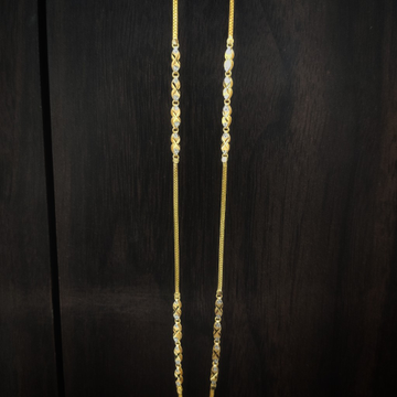 22 carat gold fancy ladies chain by Suvidhi Ornaments
