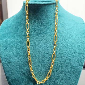 916 Gold Fancy Chain by Suvidhi Ornaments