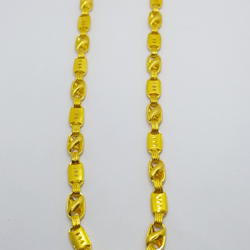 916 hollow Unique gold chain by Suvidhi Ornaments
