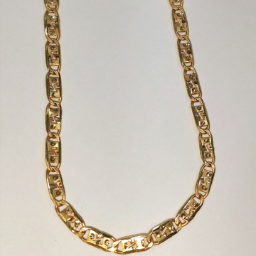 22k 916 gold Hollow Nawabi chain by Suvidhi Ornaments