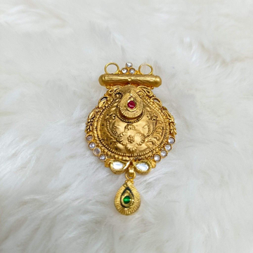 916 Gold Antique Mangalsutra Pendants by Suvidhi Ornaments
