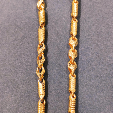 22 carat 916 gold choko chain by Suvidhi Ornaments