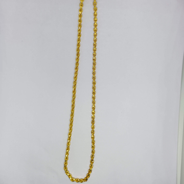 22crt Gold Gents Handmade Chain by Suvidhi Ornaments