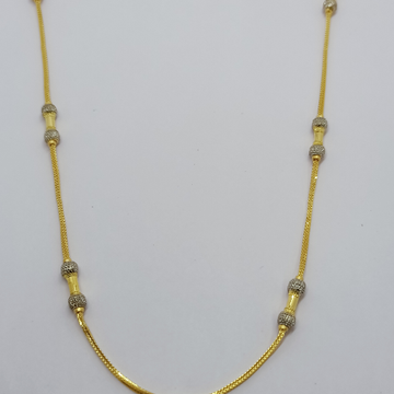  Plain fancy gold chain by Suvidhi Ornaments