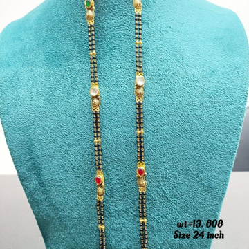 22crt Antique Mangalsutra by Suvidhi Ornaments
