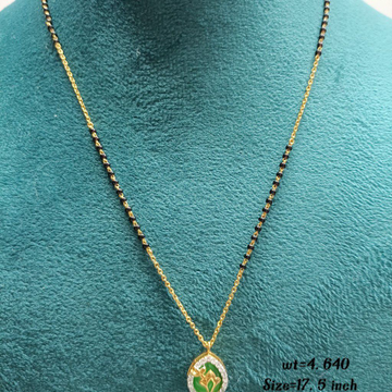 22crt Mangalsutra Dokiya Gold by Suvidhi Ornaments