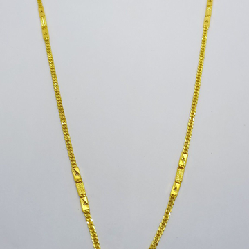22k Handmade gold chain by Suvidhi Ornaments