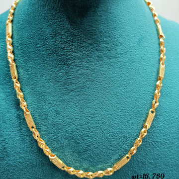 22crt Gold Chocco Chain by Suvidhi Ornaments