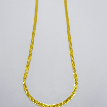 22k gold ss machine chain by Suvidhi Ornaments