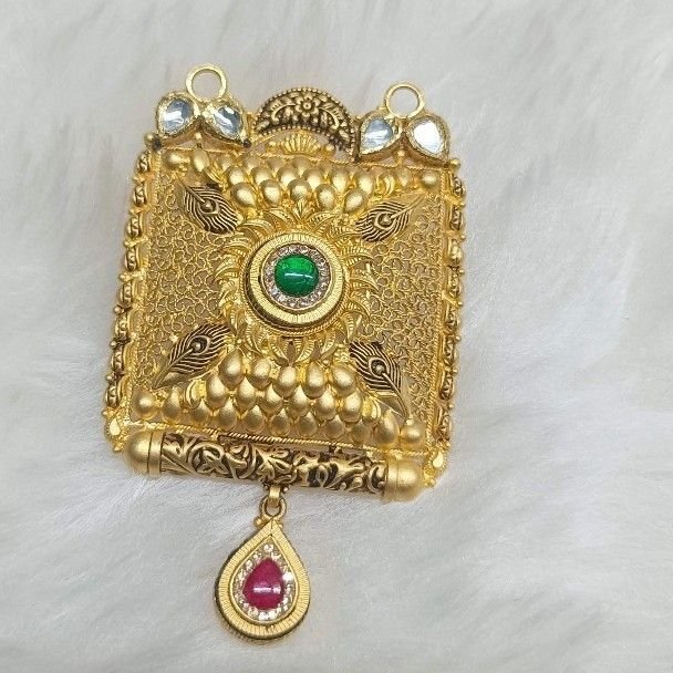 916 gold antique mangalsutra pendants
