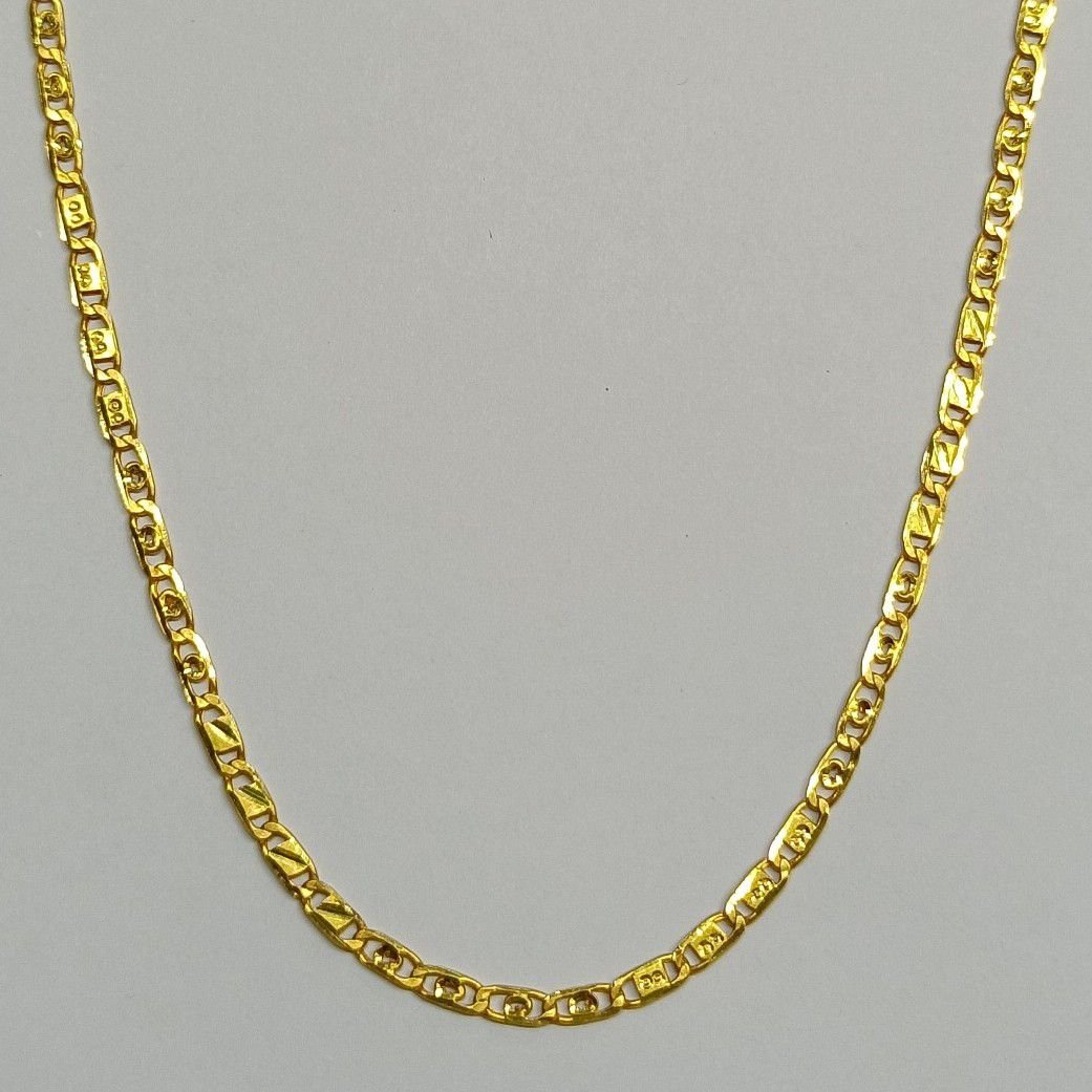 916 Gold Hollow Chain For Men