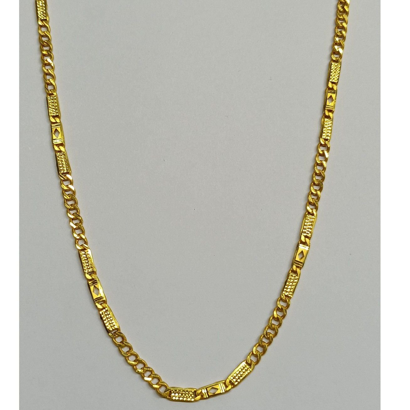 916 Gold Hollow Karap Chain