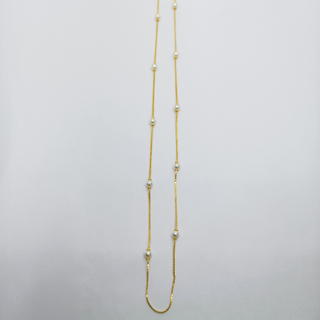 916 Gold Fancy Moti Chain