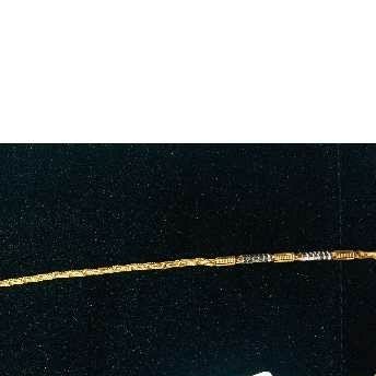 Handmade fancy gold chain
