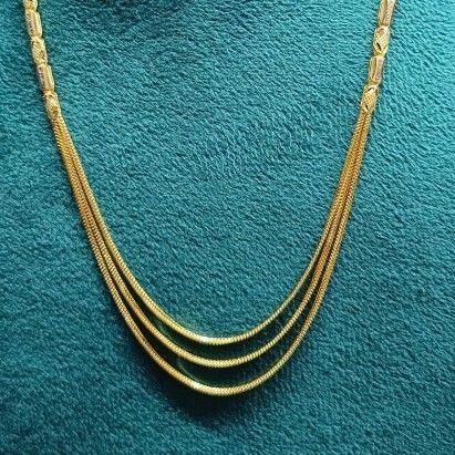 22crt Gold Fancy Chain