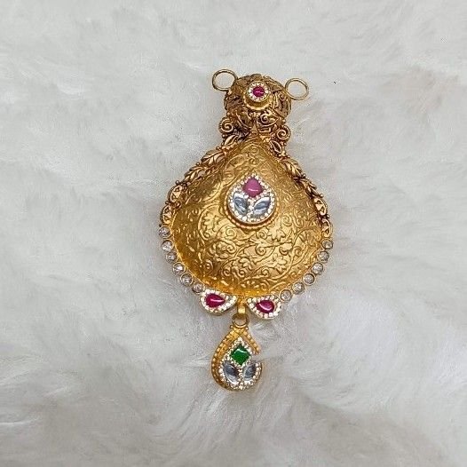 22crt gold antique mangalsutra pendants