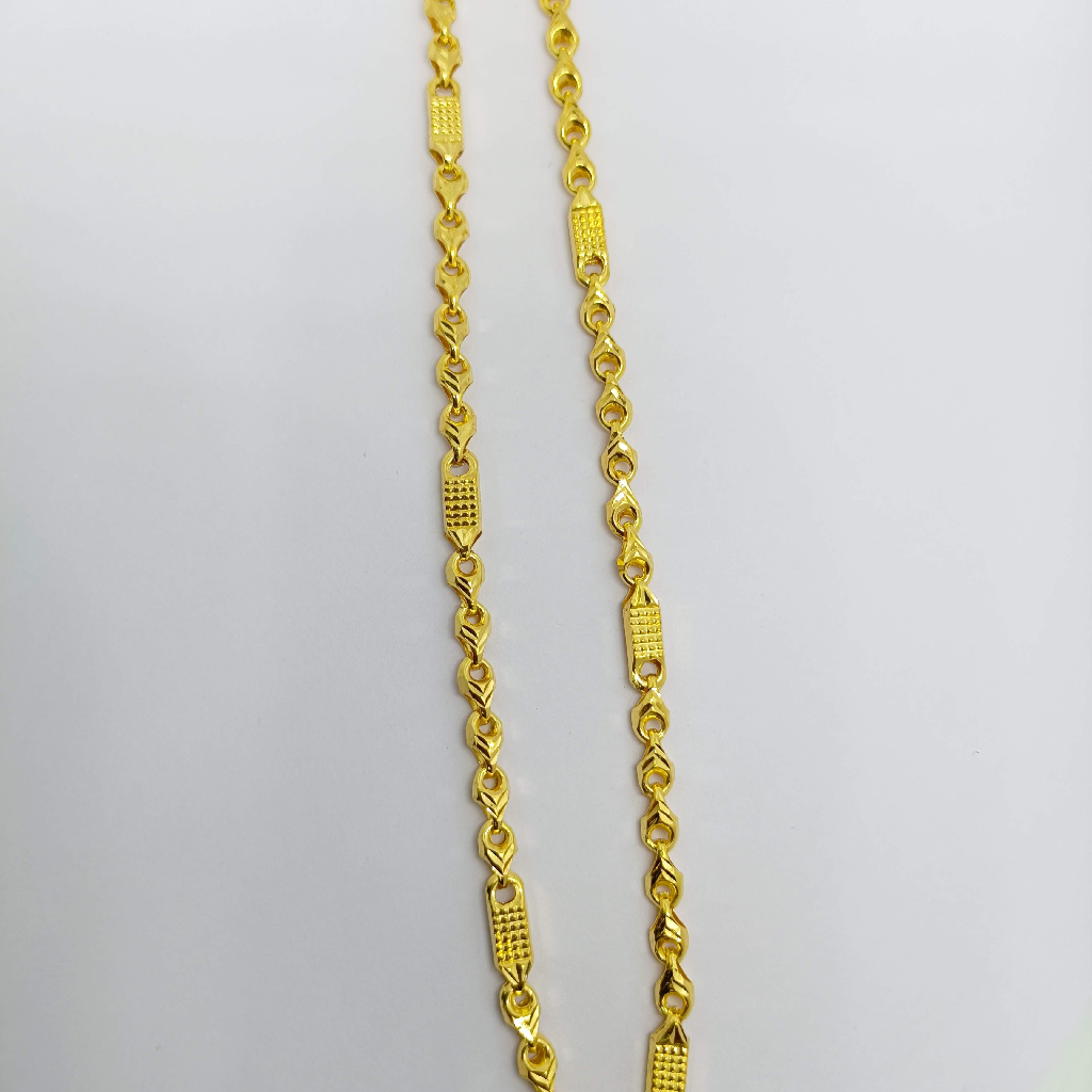 22crt Gold Fancy Gents Chain