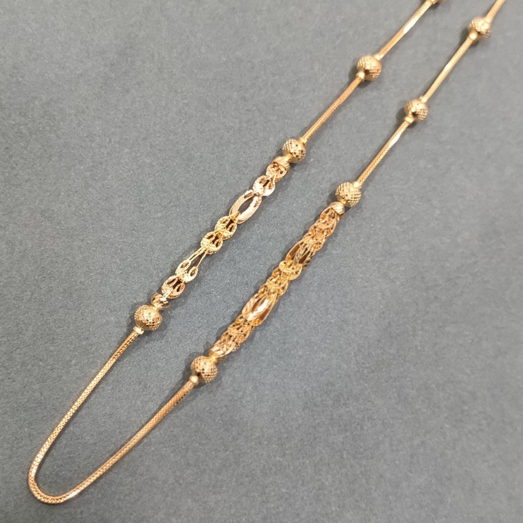 22k 916 fancy gold chain