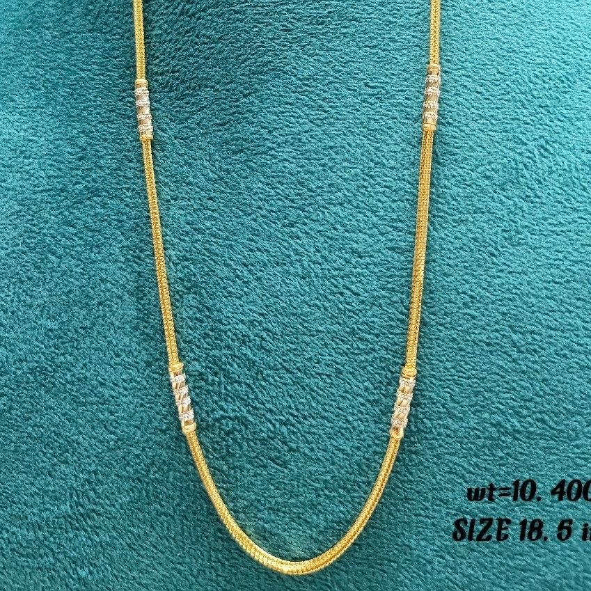 22crt Gold Fancy Chain