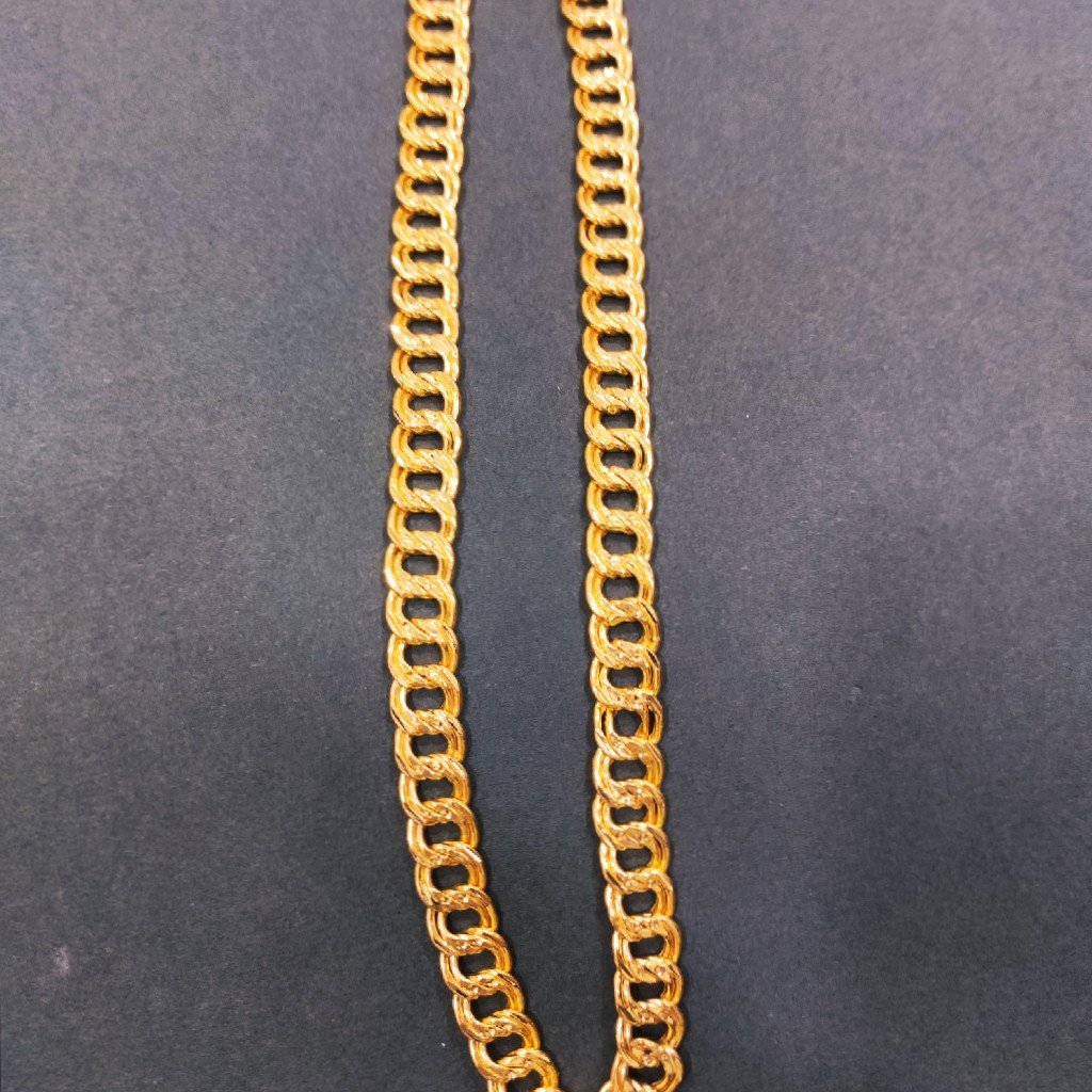 916 gold double kadi chain