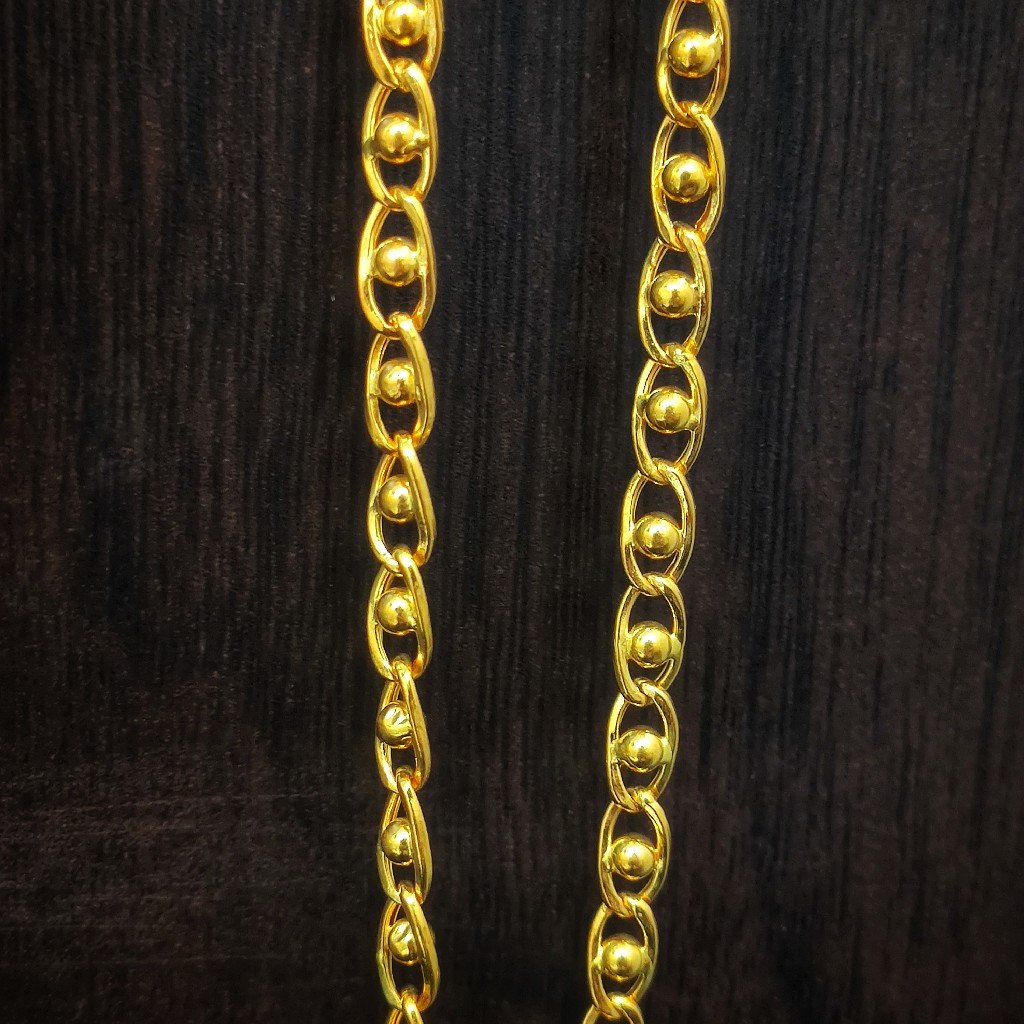 22 carat light weight gents chain