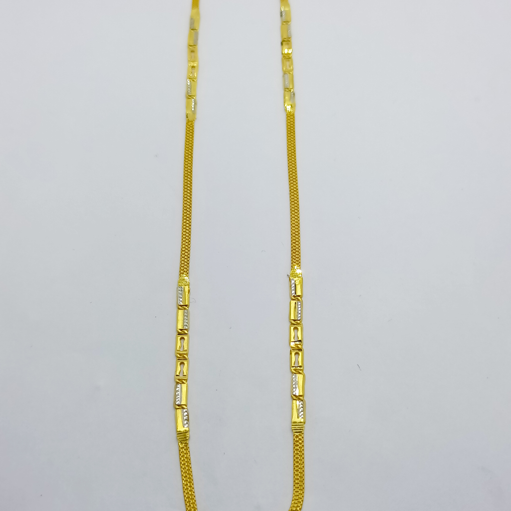 22k bold gold design chain