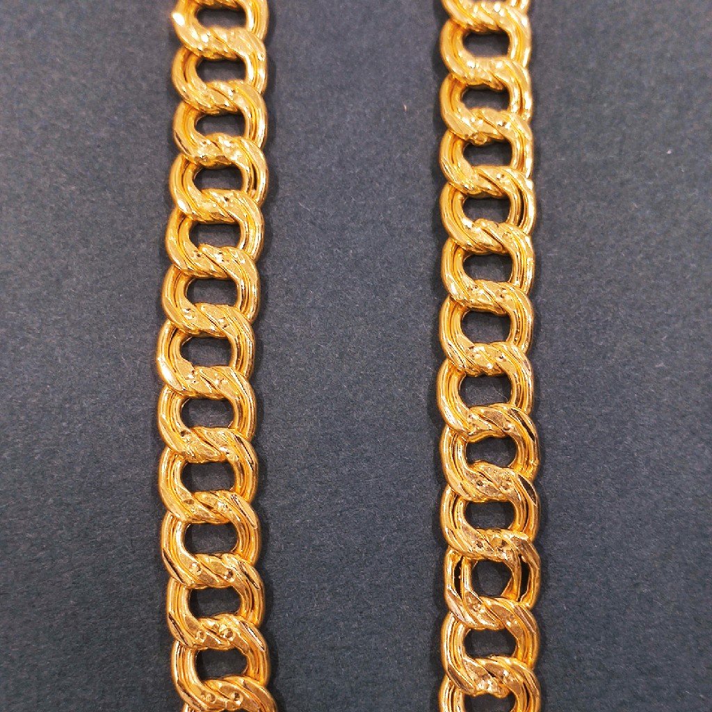 916 gold double kadi chain