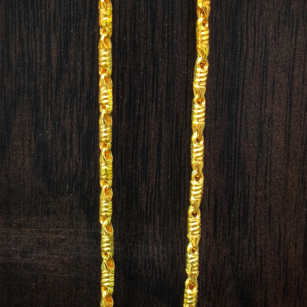 22 carat gold choco chain 12gm