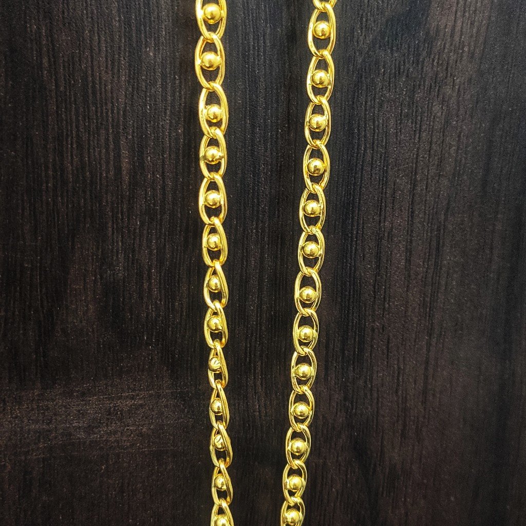 22 carat light weight gents chain