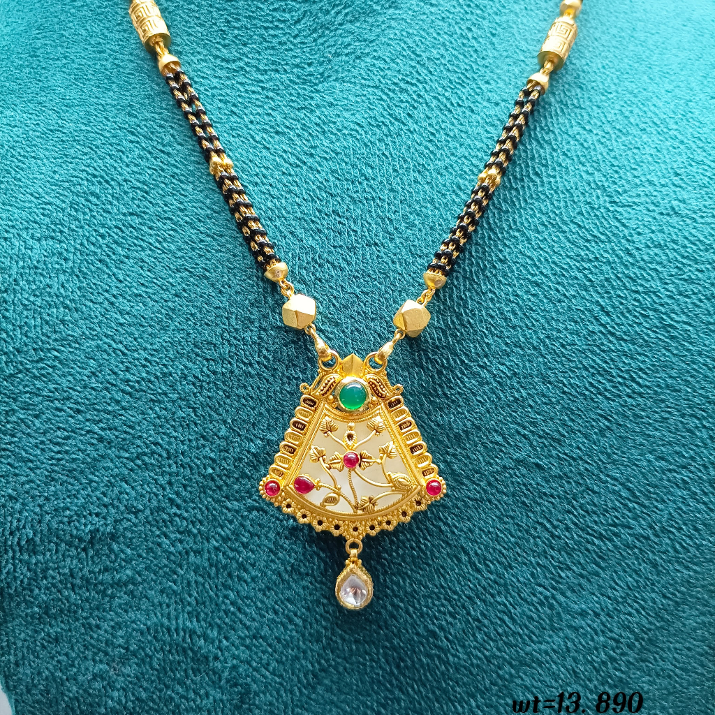 916 Gold Antique Mangalsutra