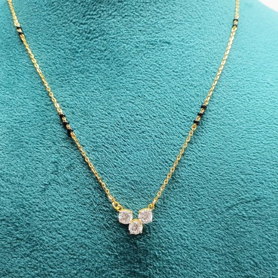 Light weight gold outlet chain mangalsutra