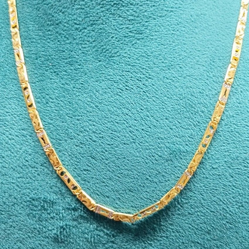 22crt Gold Fancy Chain