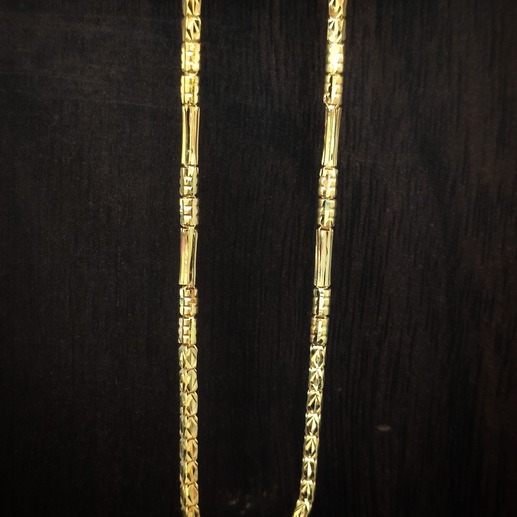 fancy 22 Caret gold handmade chain