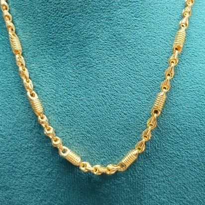 22crt Fancy Gold Chain