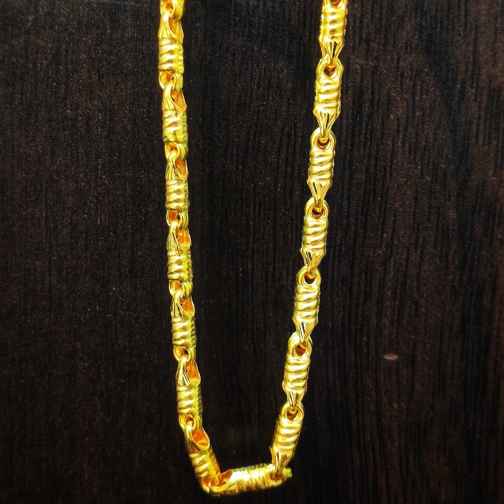22 carat gold choco chain 12gm