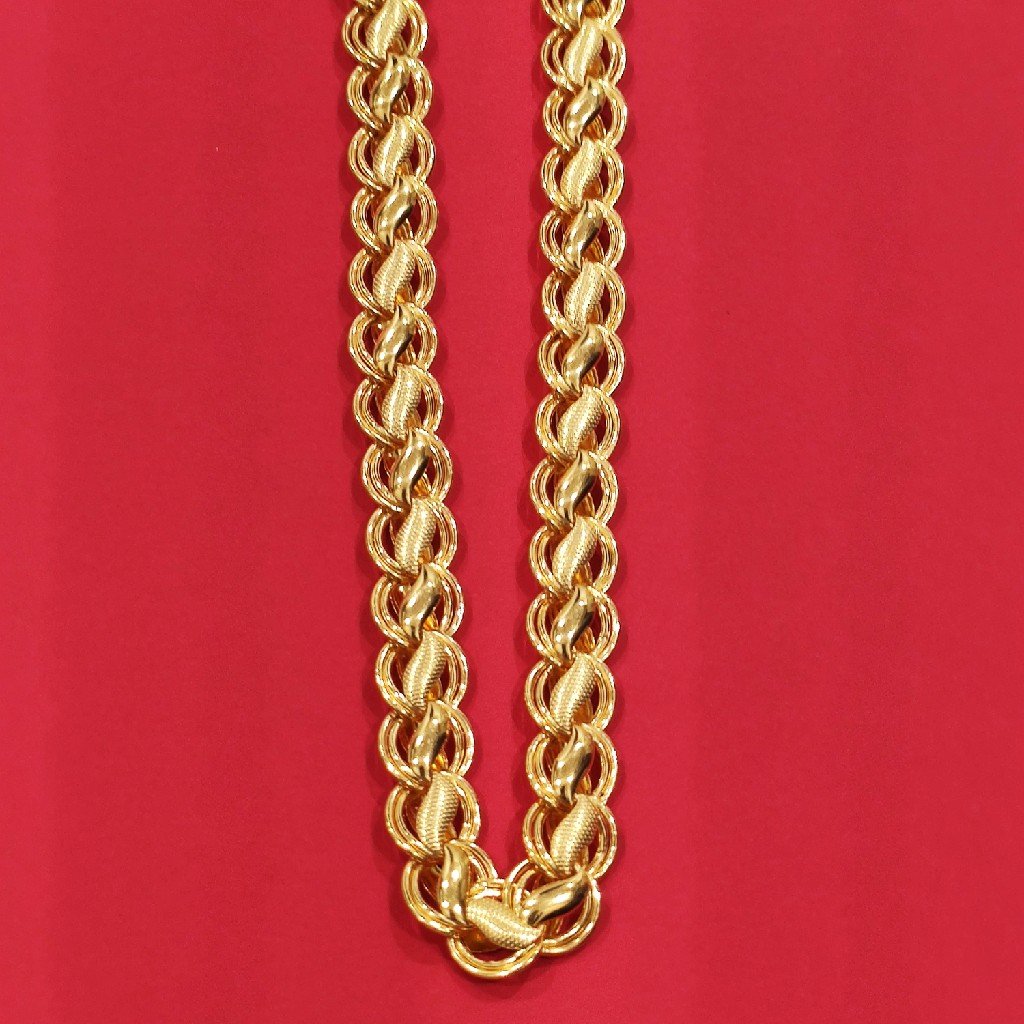 22k 916 gold gents chain