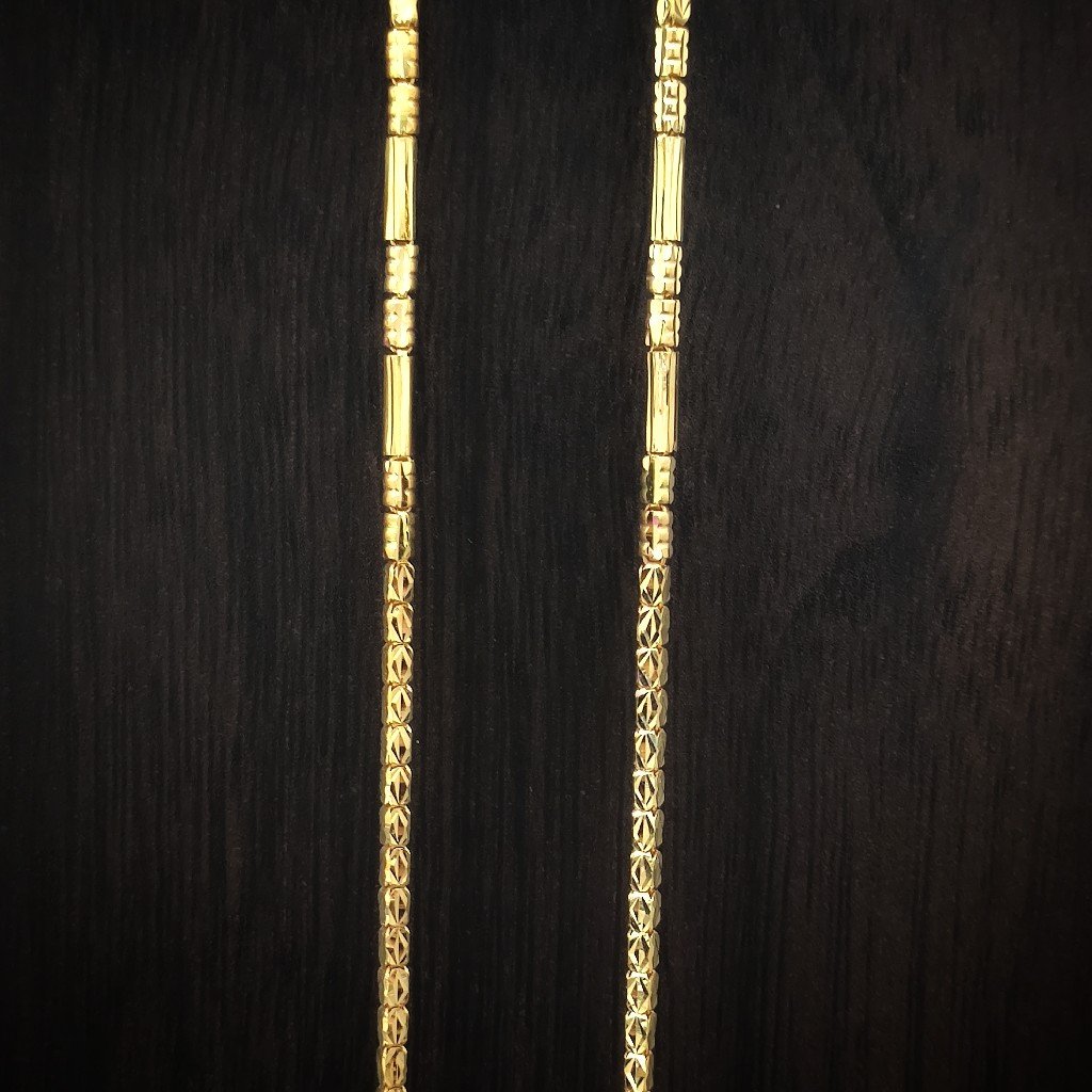 fancy 22 Caret gold handmade chain