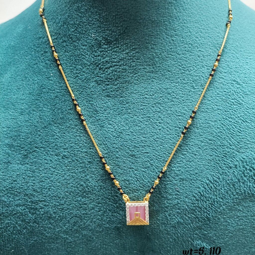 916 Mangalsutra Dokiya Gold