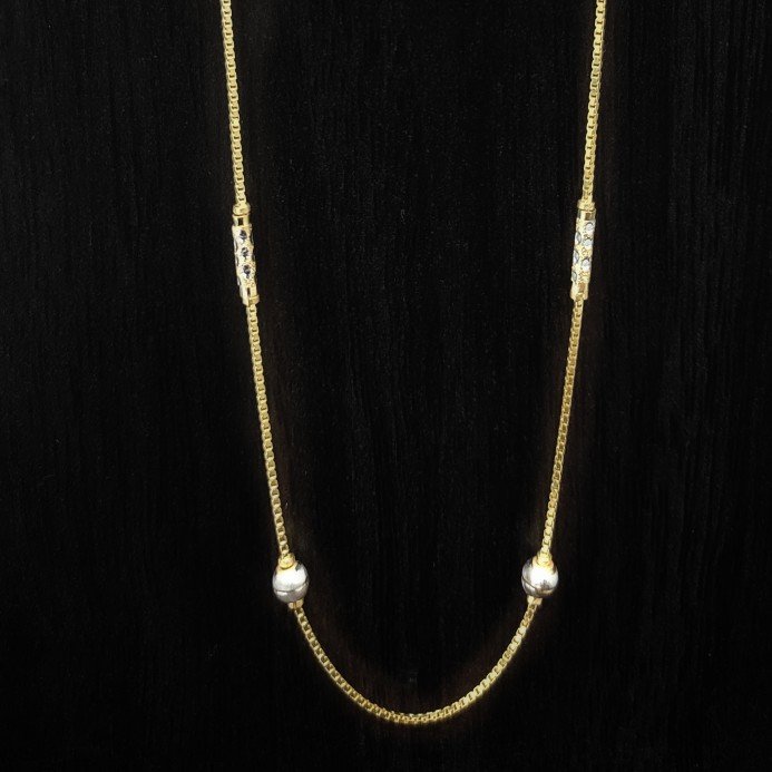 916 FANCY LIGHTWEIGHT PIPE BALL CHAIN(5.340)