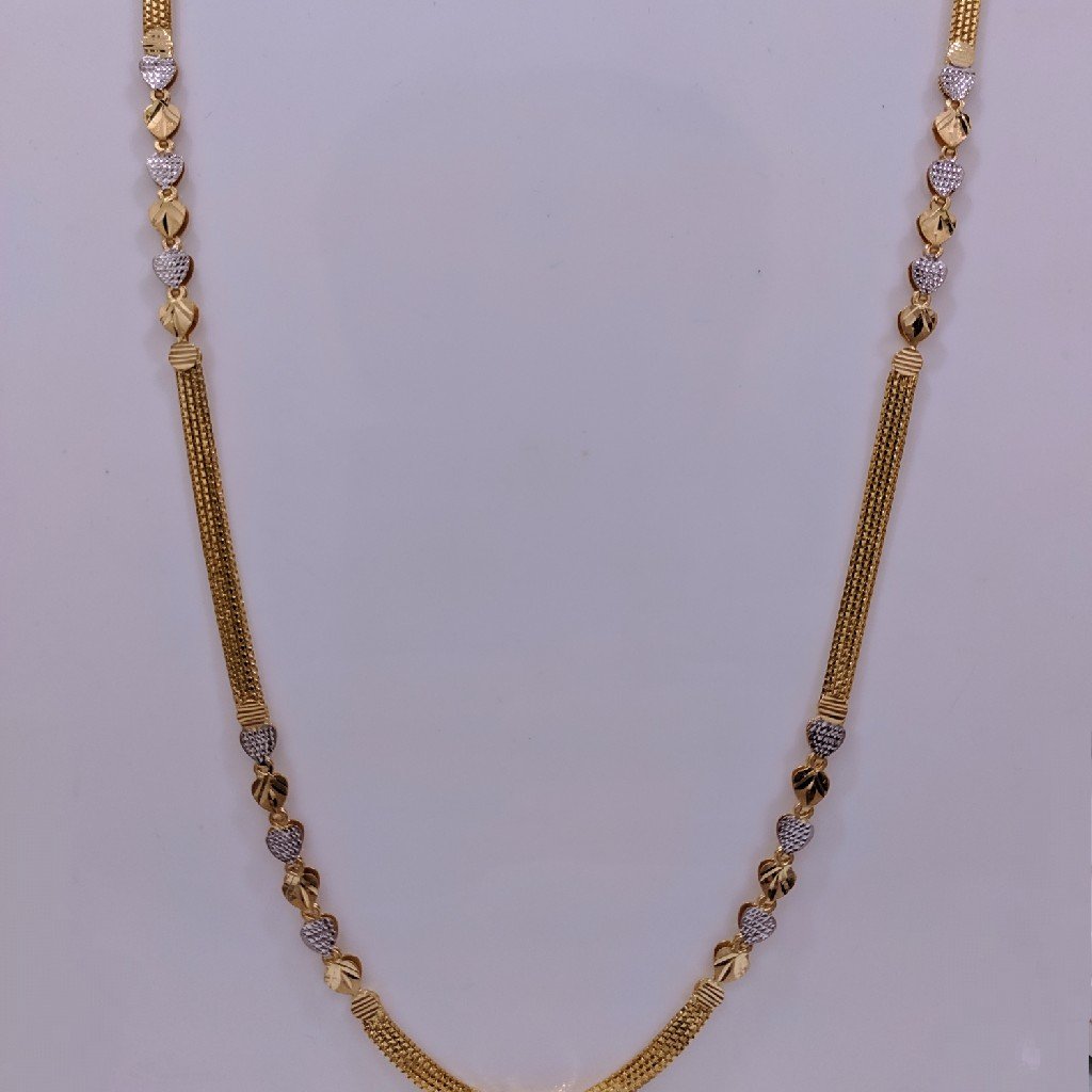 22KT Gold Fancy chain For Women