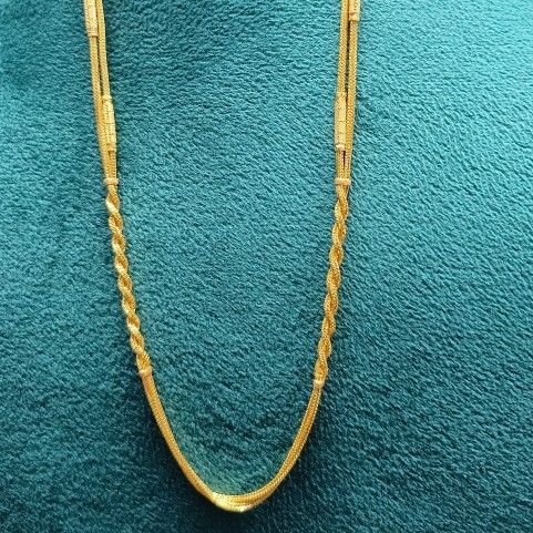 22crt Gold Fancy Chain