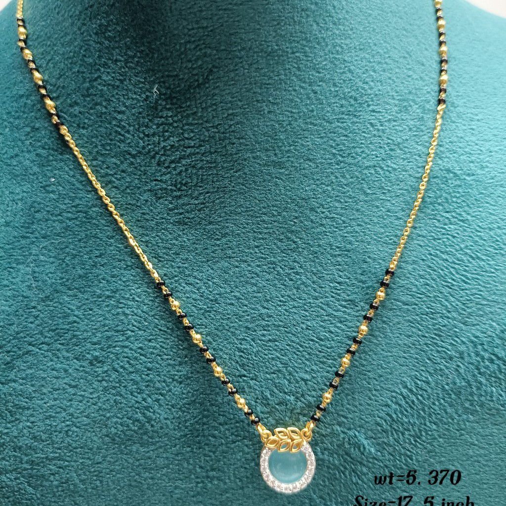 916 Mangalsutra Dokiya Gold