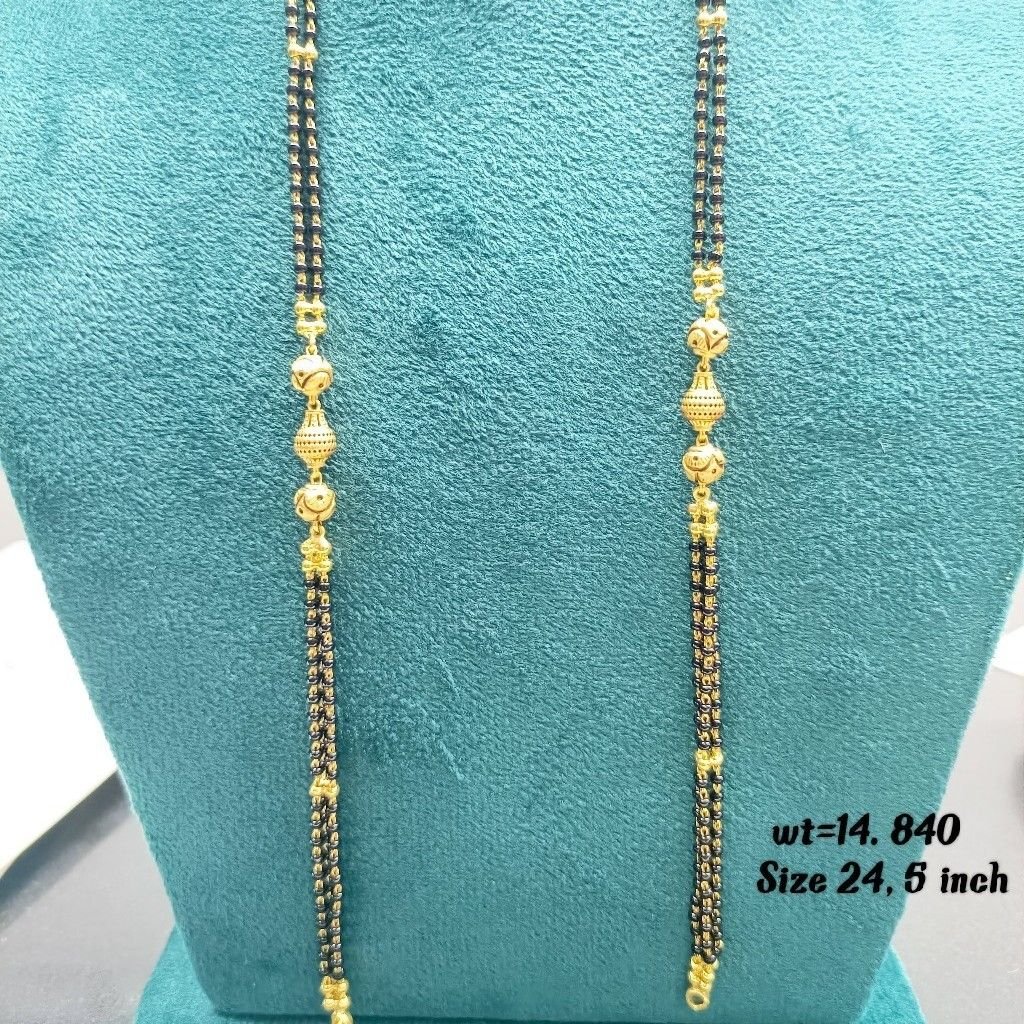 916 Gold Antique Mangalsutraa