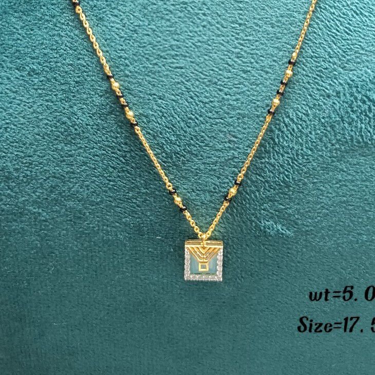 916 Mangalsutra dokiya Gold